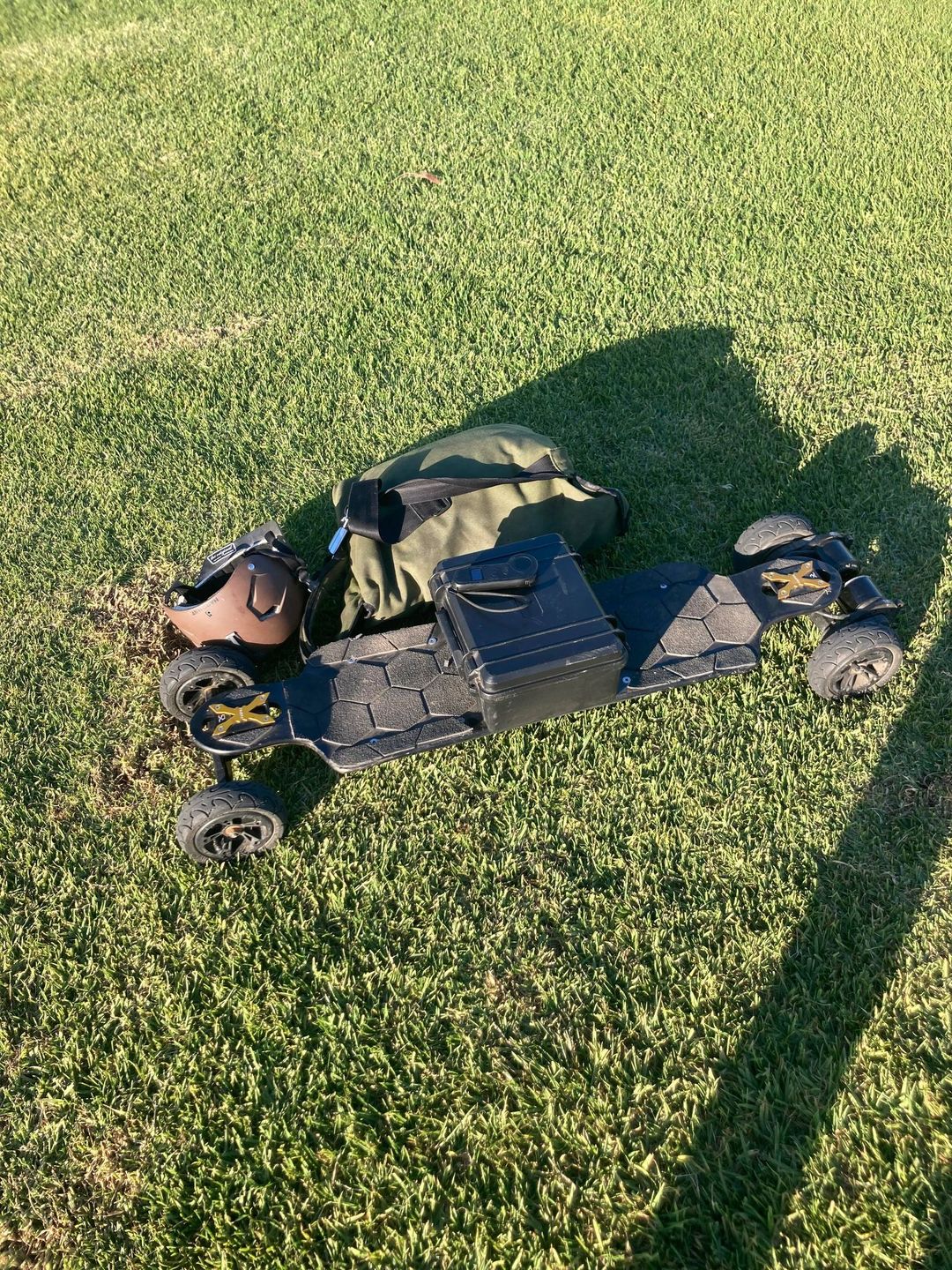 Customer photo review of Backfire Hammer 160mm Pneumatic Tires and Parts