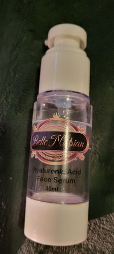 Customer photo review of HYALURONIC ACID FACE LIFTING SERUM