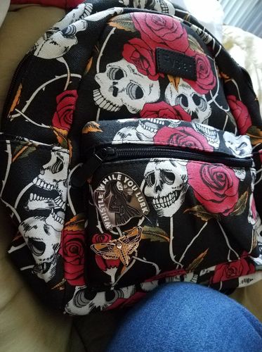 Customer photo review of Travel Skull Backpack