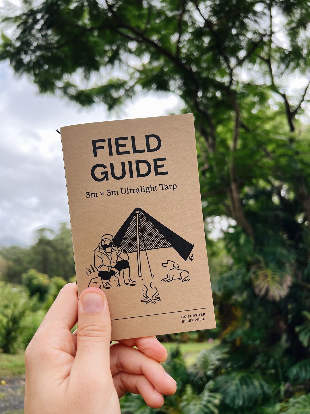 Customer photo review of Waterproof Field Guide - Tarp