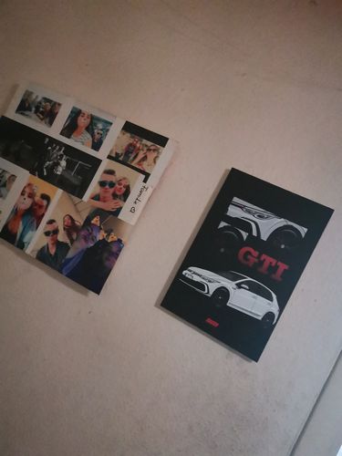 Customer photo review of Dein von Hand gezeichnetes Fahrzeug als Metall Poster