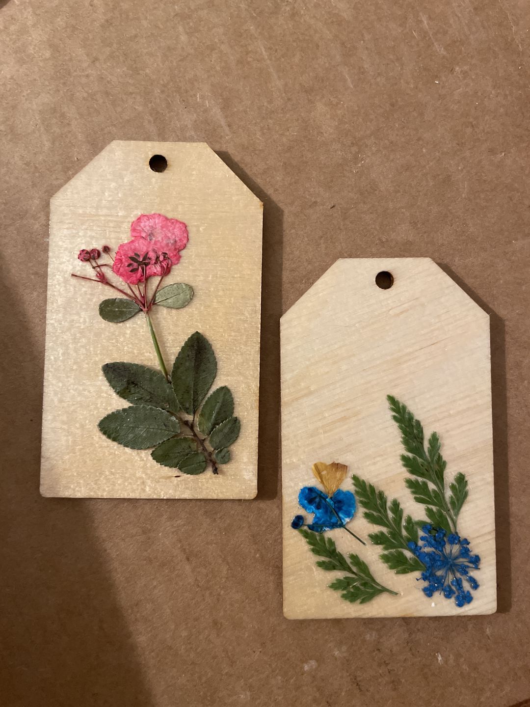 Customer photo review of Unfinished Wooden Price Tag Product Tag Silhoutte - Craft- up to 24" DIY