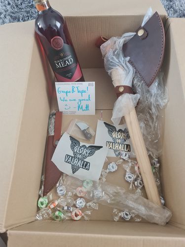 Customer photo review of Martin and Matt's Mystery Box!