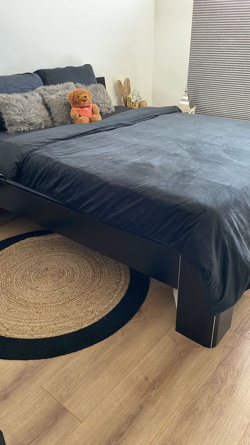 Customer photo review of Dekbedovertrek Velvet Zwart
