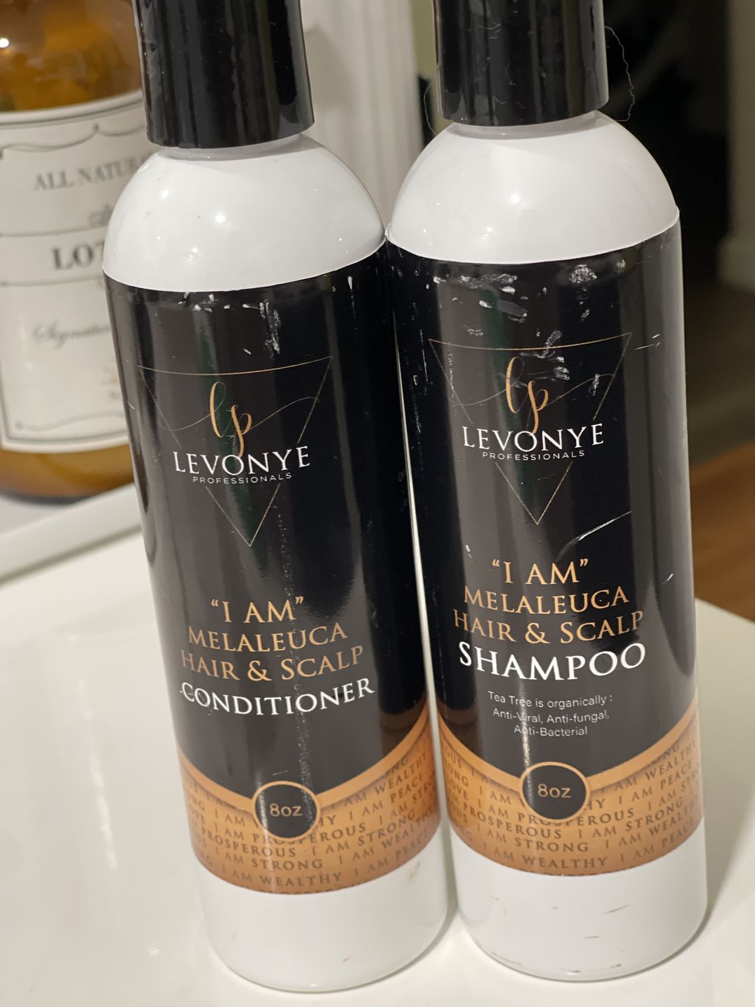 Customer photo review of "I AM" Melaleuca Hair&Scalp Combo