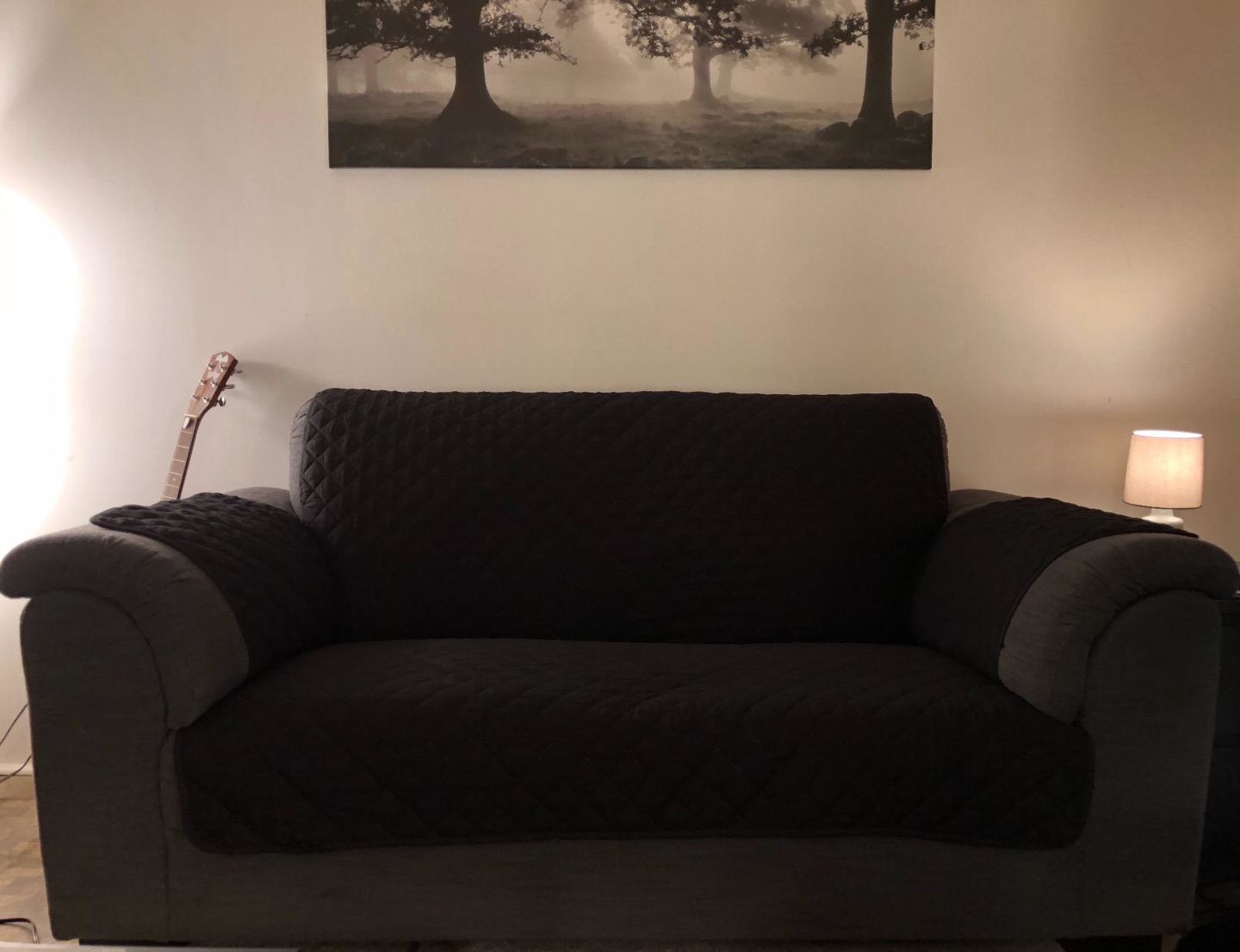 Customer photo review of (🎁Mother's Day Offer-55% OFF) Non-slip Waterproof Sofa Slipcover