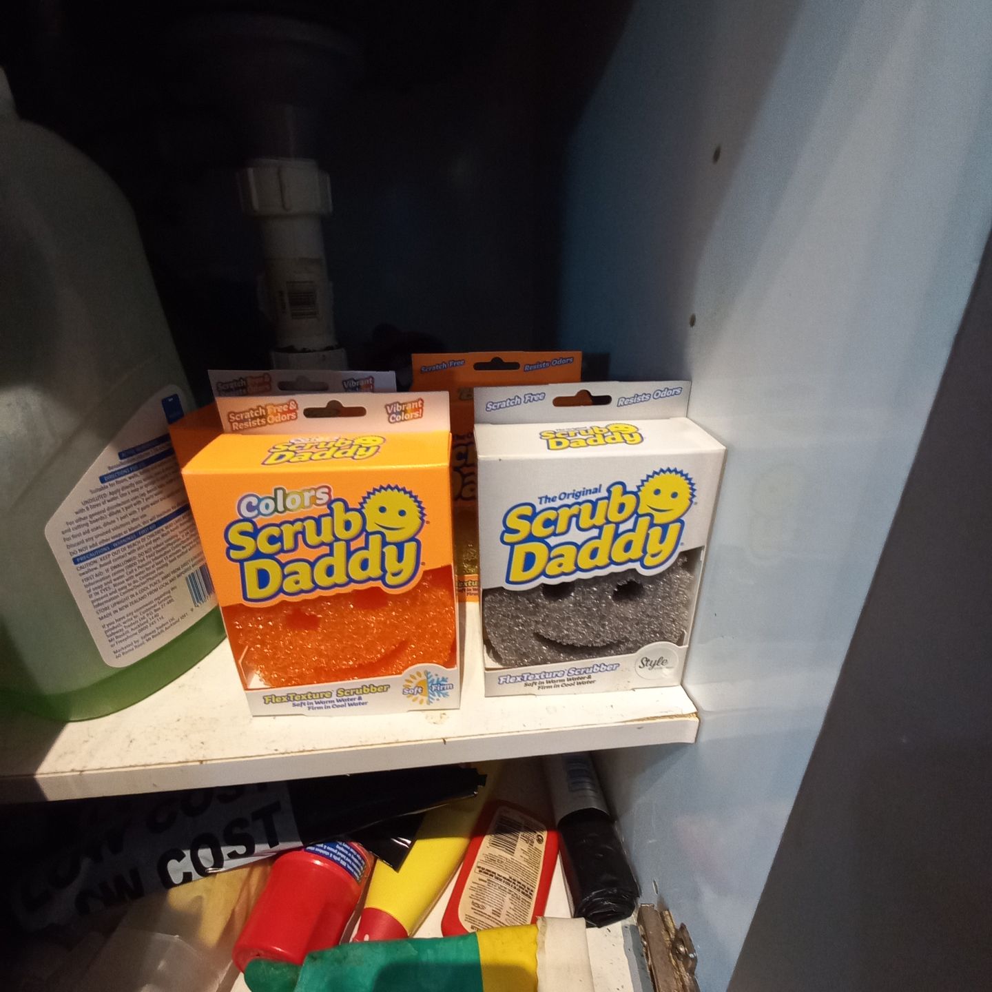 Customer photo review of Scrub Daddy Family (6 Pack)