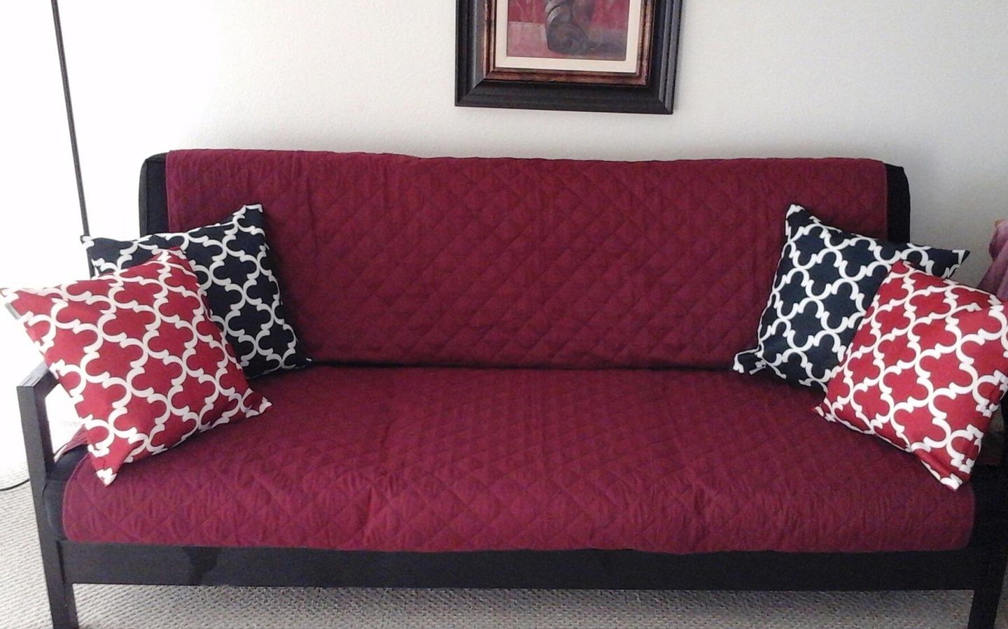 Customer photo review of (🎁Mother's Day Offer-55% OFF) Non-slip Waterproof Sofa Slipcover