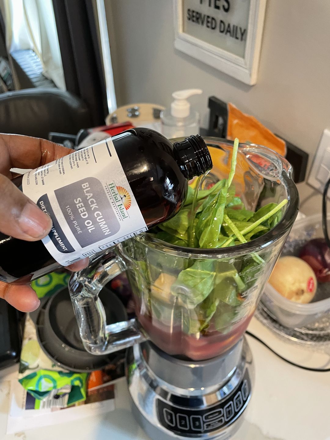 Customer photo review of (Sale) Black Seed Oil -(Nigella Sativa )