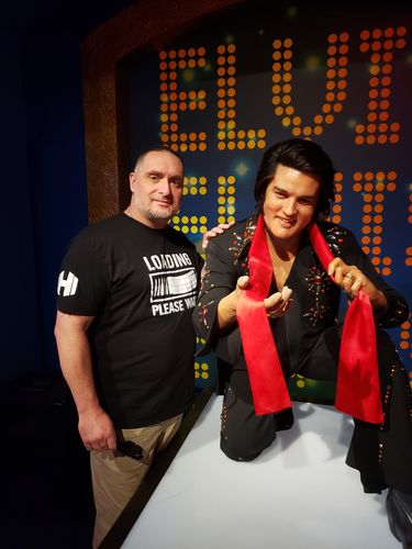 Customer photo review of Loading Please Wait Mens Apparel