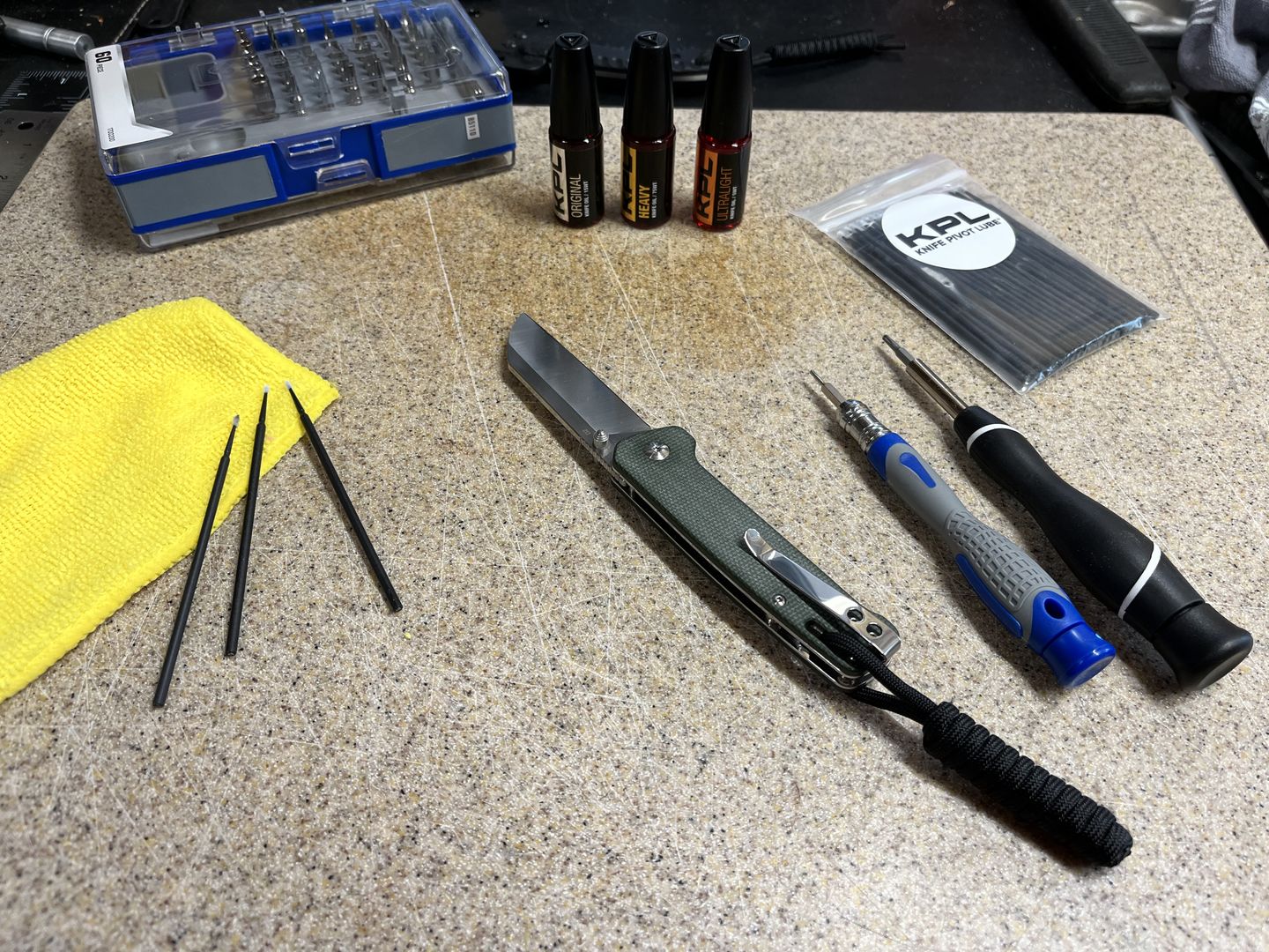 Customer photo review of 50 Pack - Ultra-Micro 1mm Knife Care Swabs