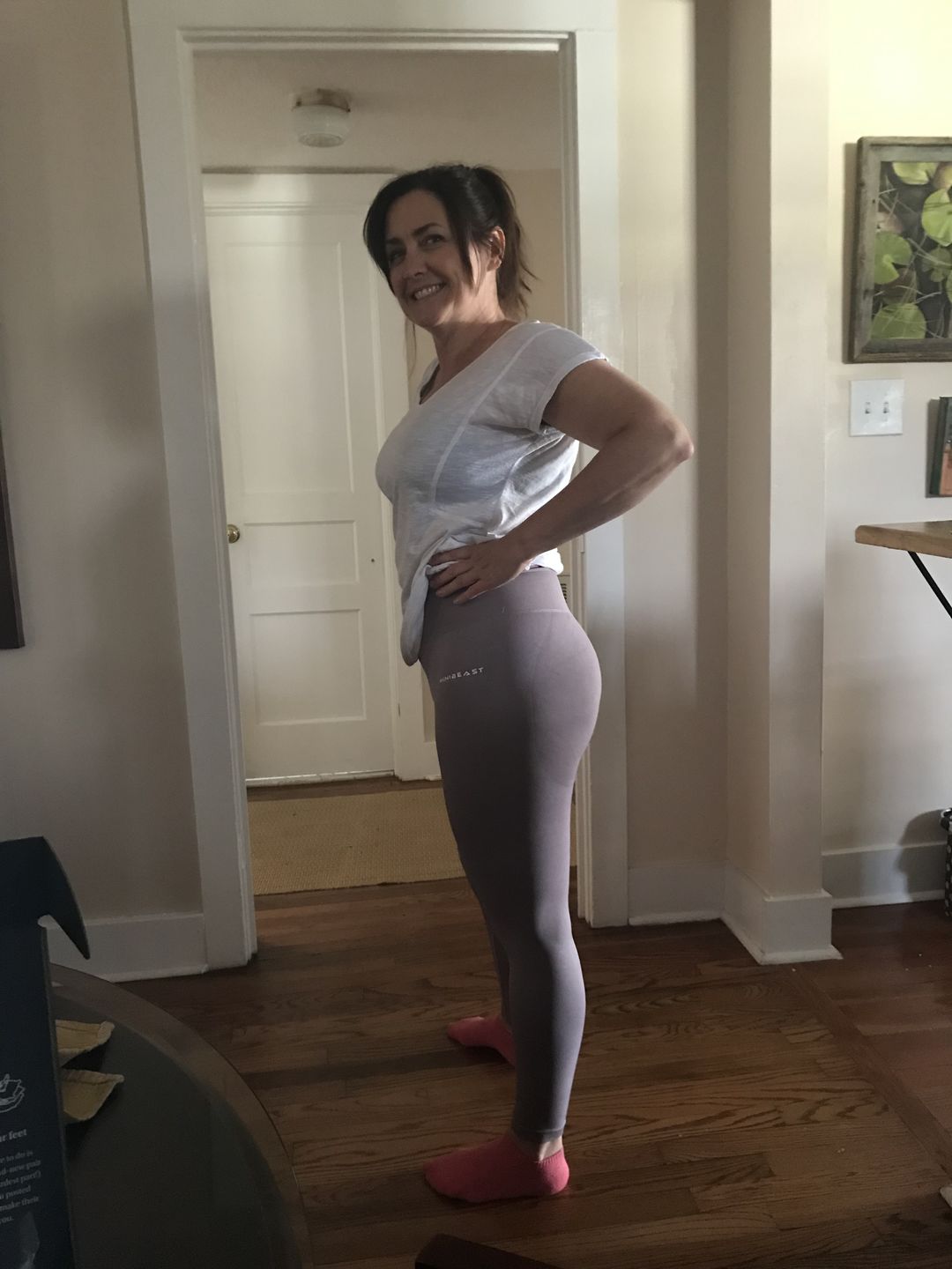 Customer photo review of Assets V2 Leggings - Lavender