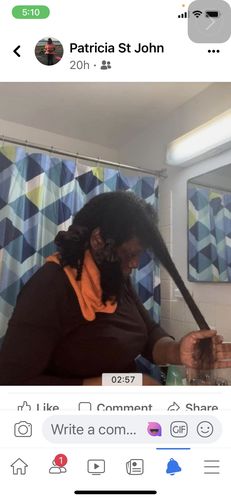 Customer photo review of Hair Growth Potion - Extra Strength