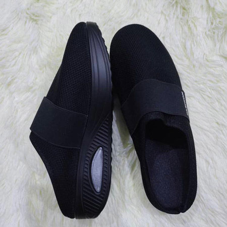 Customer photo review of Chaussons Orthopédiques Apaisant le pied - Pantoufles Respirantes Été