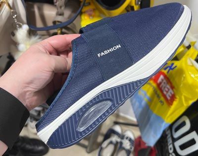 Customer photo review of Chaussons Orthopédiques Apaisant le pied - Pantoufles Respirantes Été