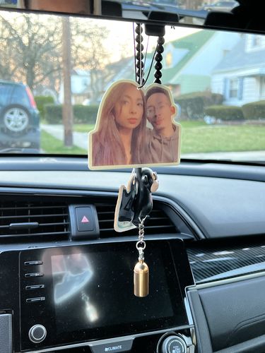 Customer photo review of Two Custom Air Fresheners