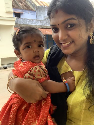 Customer photo review of Lime Green & Black Checks Maxi