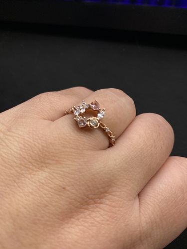 Customer photo review of Wild Blooms Candle - 925 Sterling Silver Floral Ring Collection