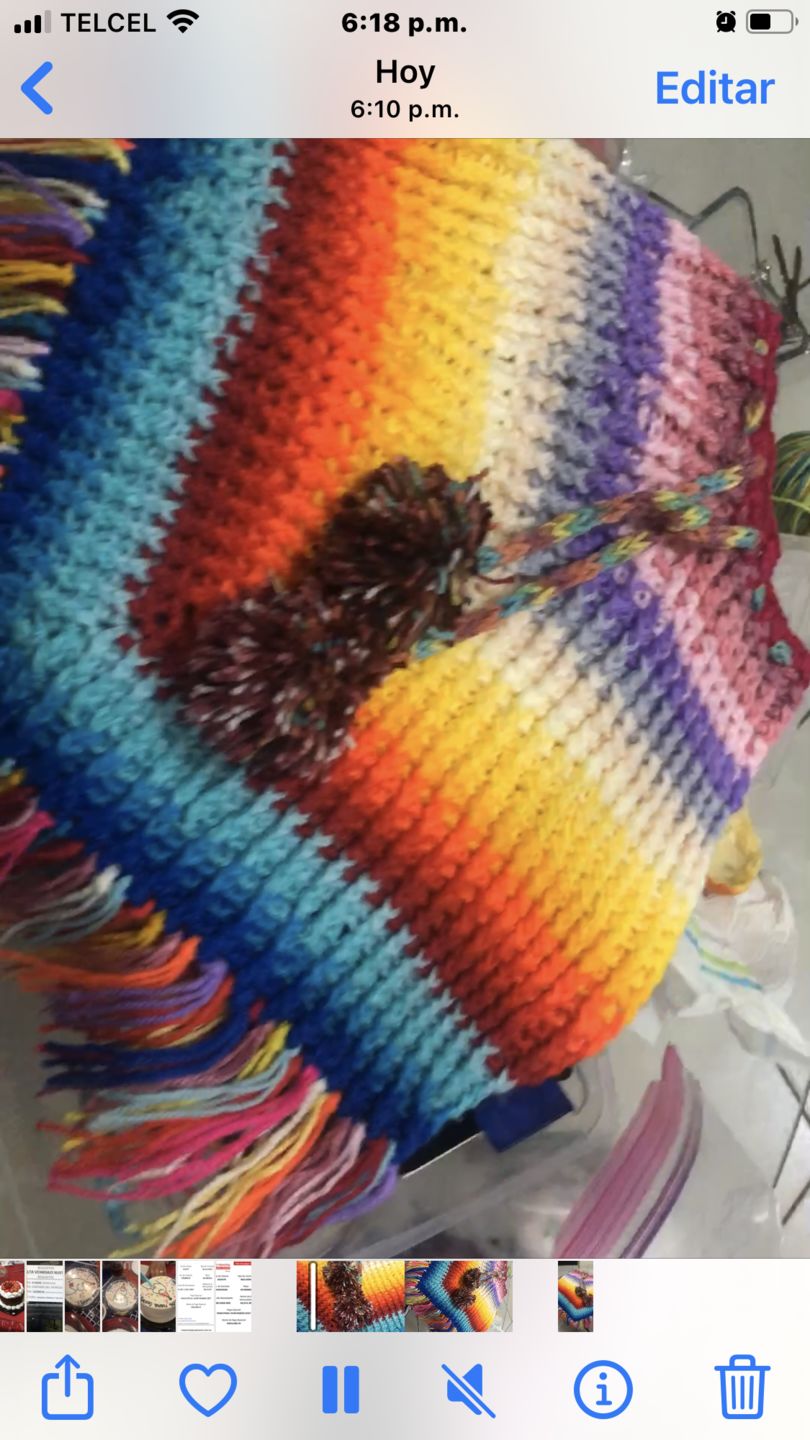 Customer photo review of Estambre Angelito, Marca Angelique, Madeja de 50g con 140m