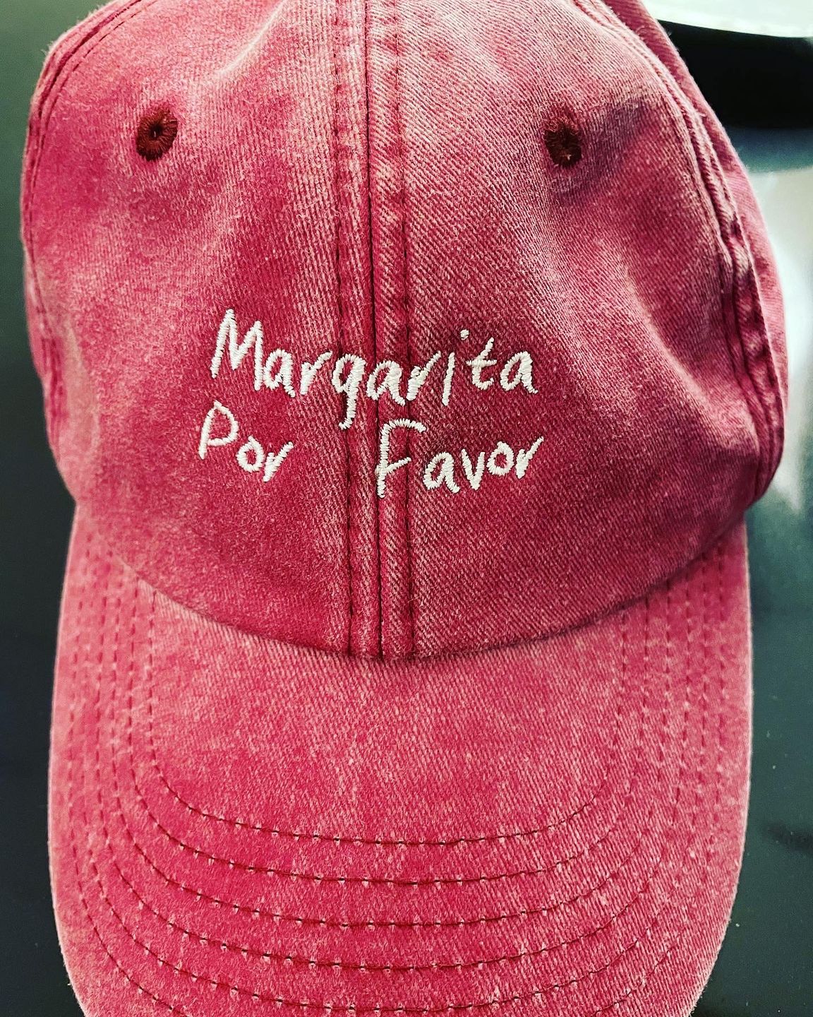 Customer photo review of The Margarita Por Favor Vintage Hat