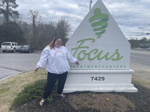 Customer photo review of Imperfect Mystery Sweatshirt