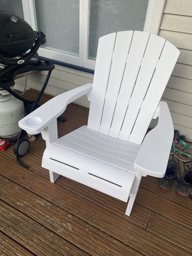 Customer photo review of Alpine Adirondack Chair