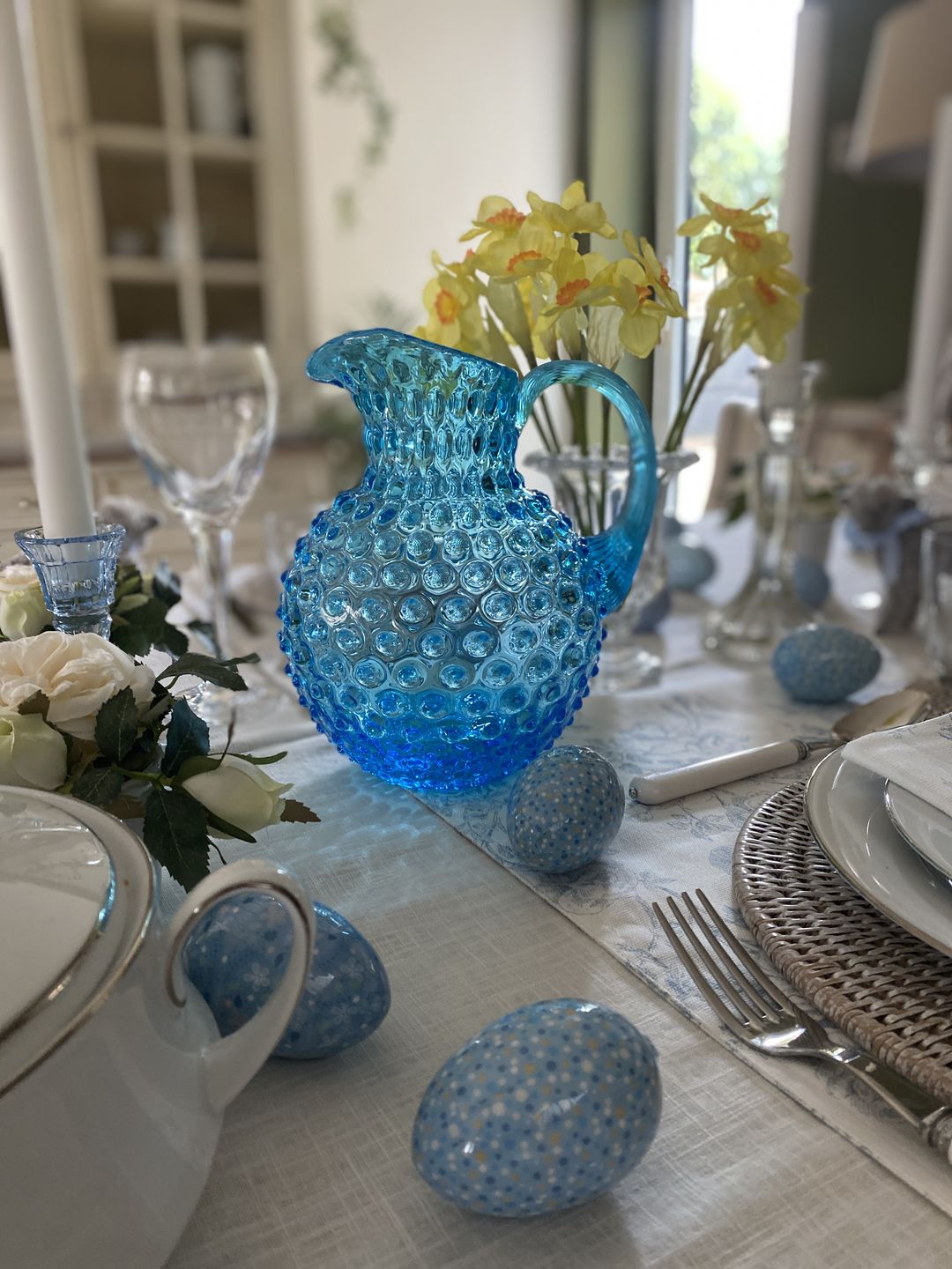 Customer photo review of Hobnail Džbán Azure