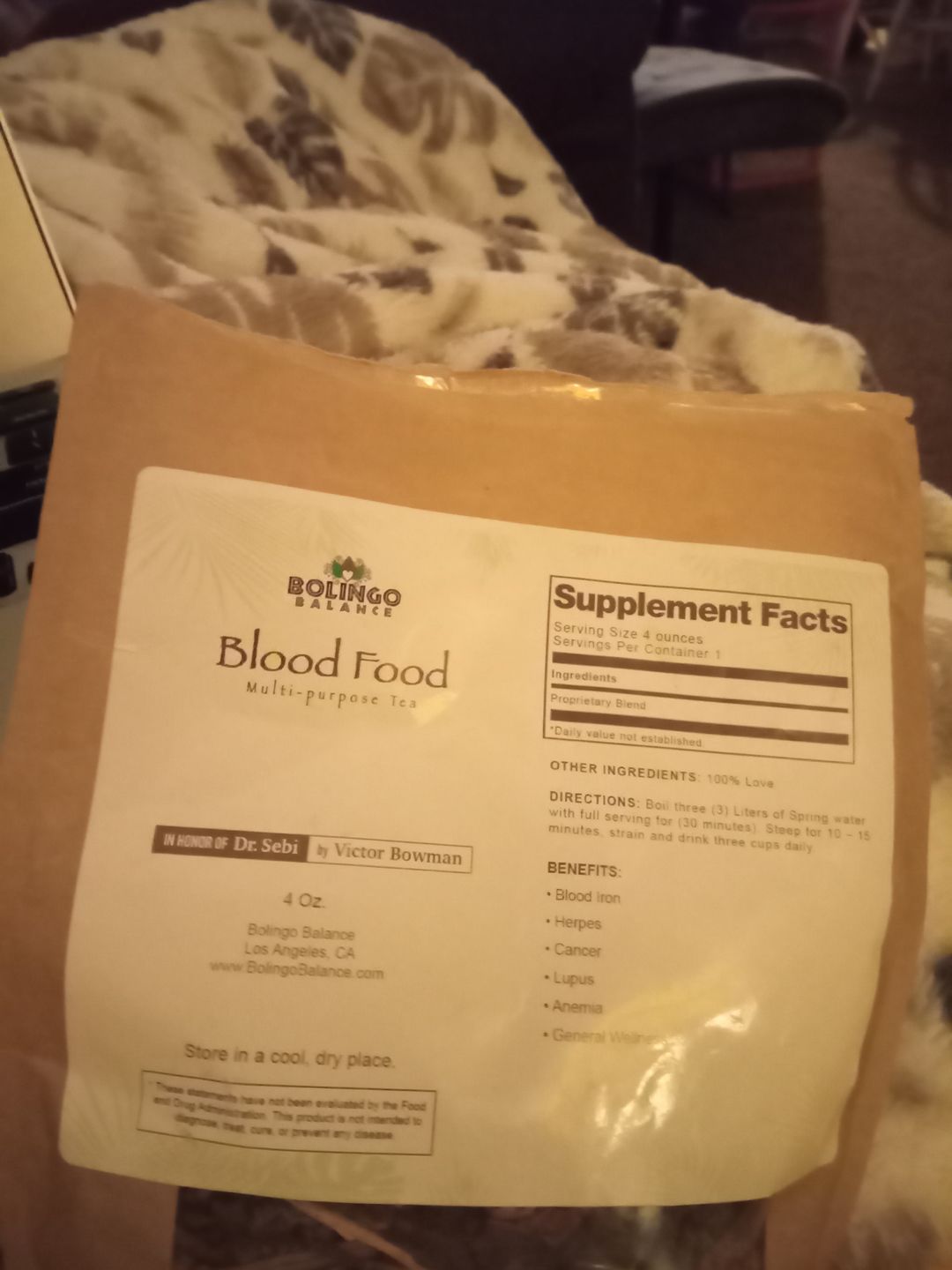 Customer photo review of Alkaline Cell Food