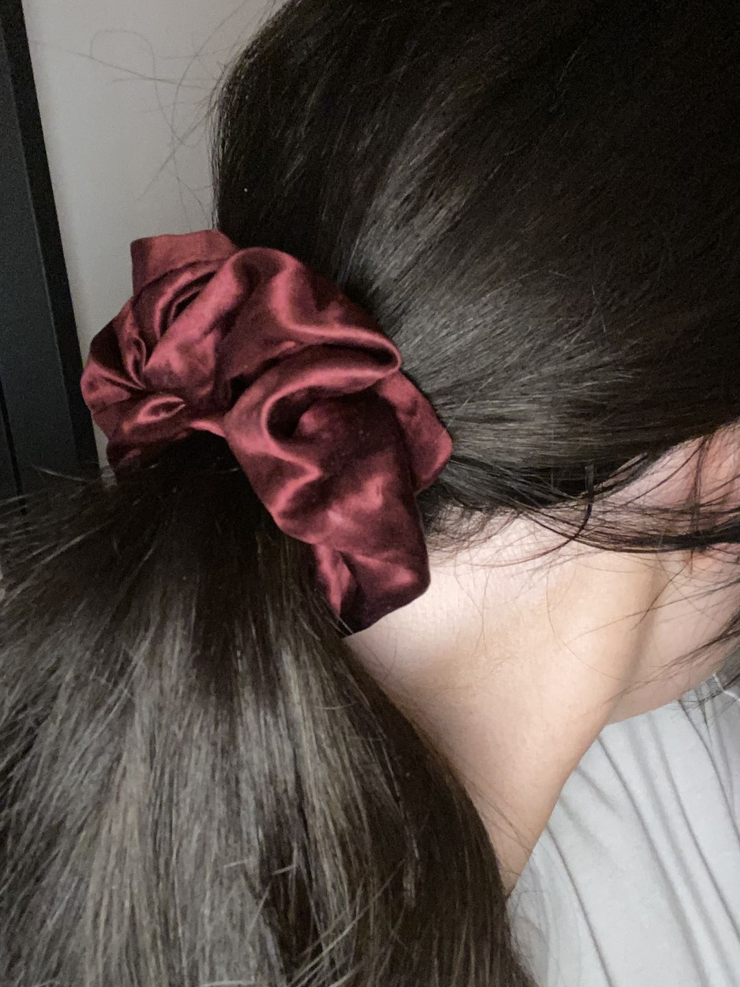 Customer photo review of Silk Scrunchie Duo
