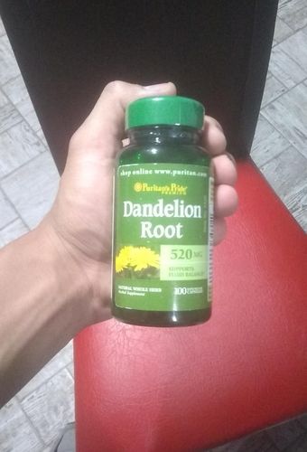Customer photo review of Raíz de Diente de León 520 mg Puritan's Pride