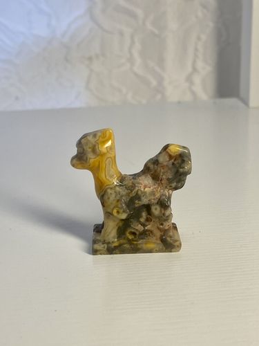 Customer photo review of Crazy Lace Agate Mini Ponyta Pokemon