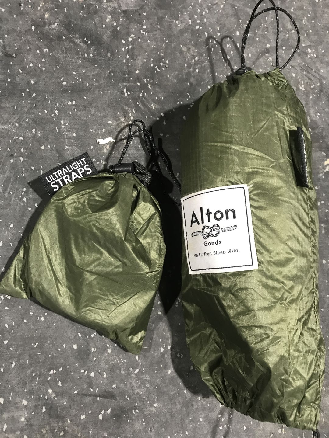 Customer photo review of Ultralight Hammock