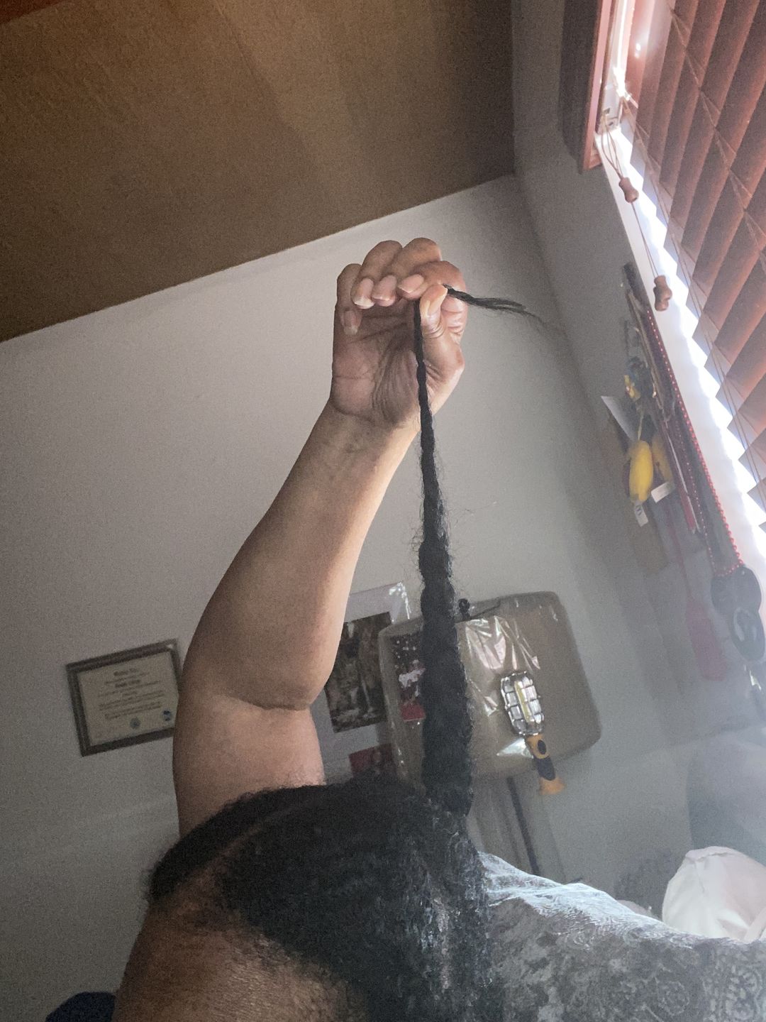Customer photo review of Honey & Watermelon Infusion - Ultimate Moisture Leave-in Conditioner