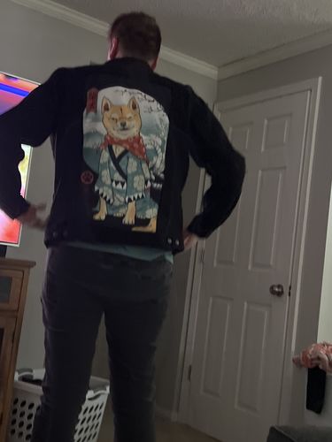 Customer photo review of Raven Denim Jacket