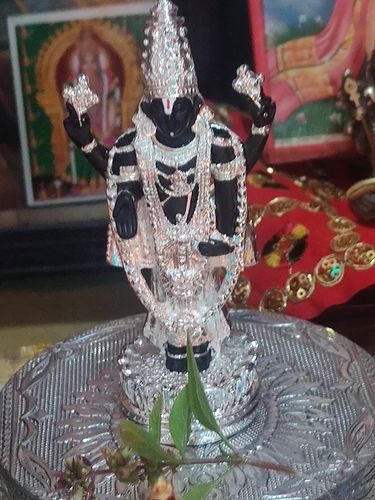 Customer photo review of Balaji Black Silver 4"