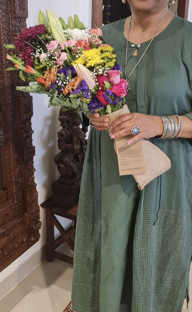 Customer photo review of A Riot of Colours