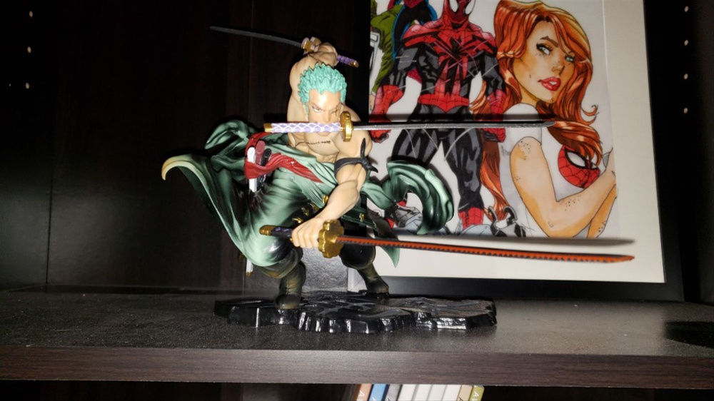 Customer photo review of Roronoa Zoro Santoryu - Action Figure
