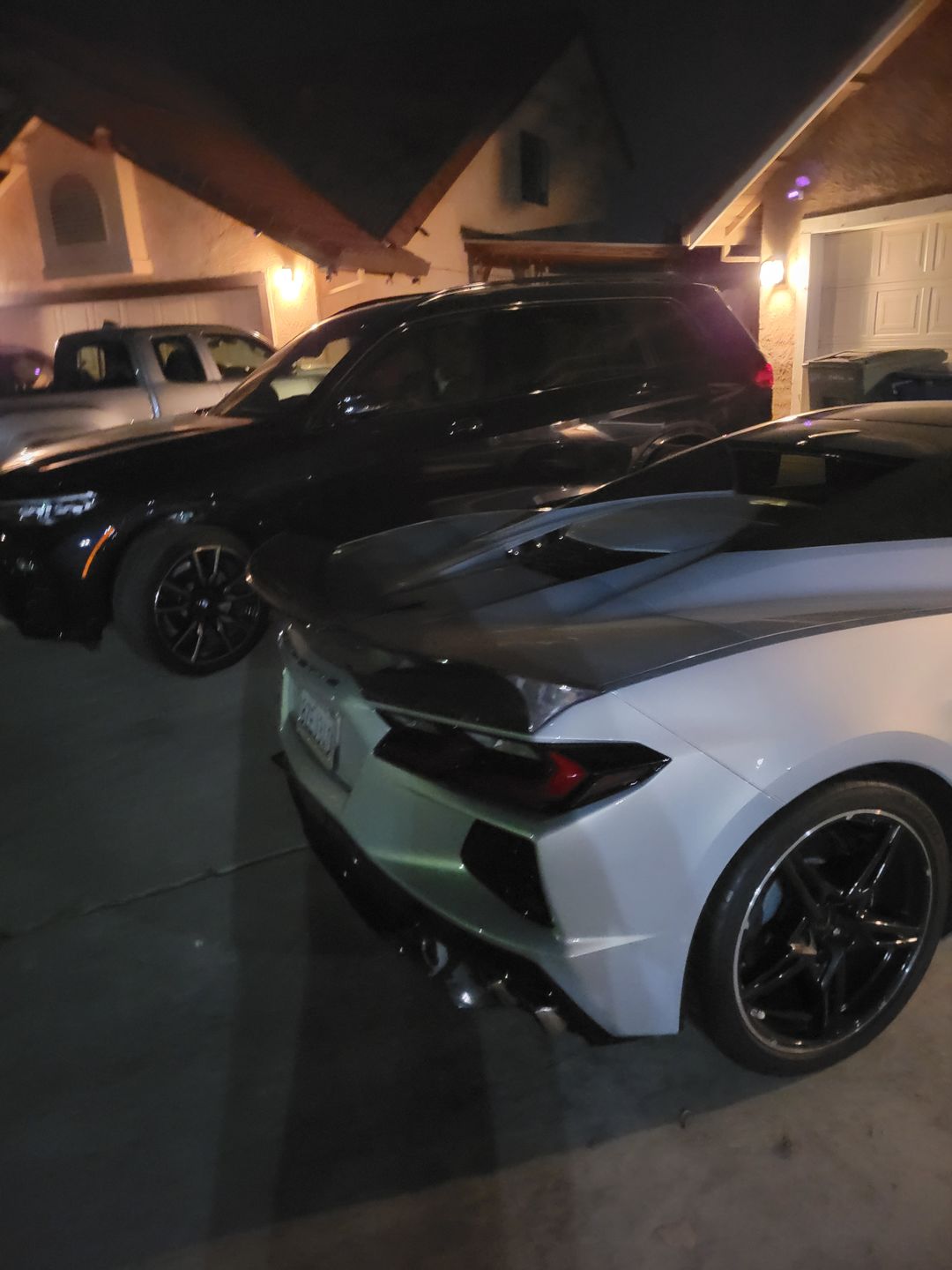 Customer photo review of Corvette C8 Performance Ducktail Rear Trunk Spoiler