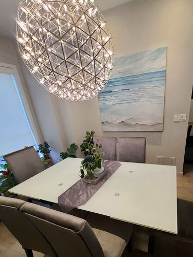 Customer photo review of 'Lake Ontario' Framed Canvas
