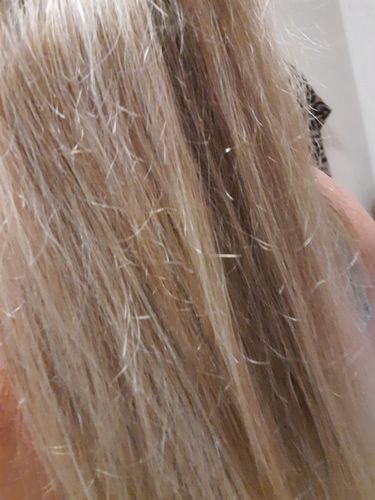 Customer photo review of Milkshake Silver Shine Shampoo 300ml