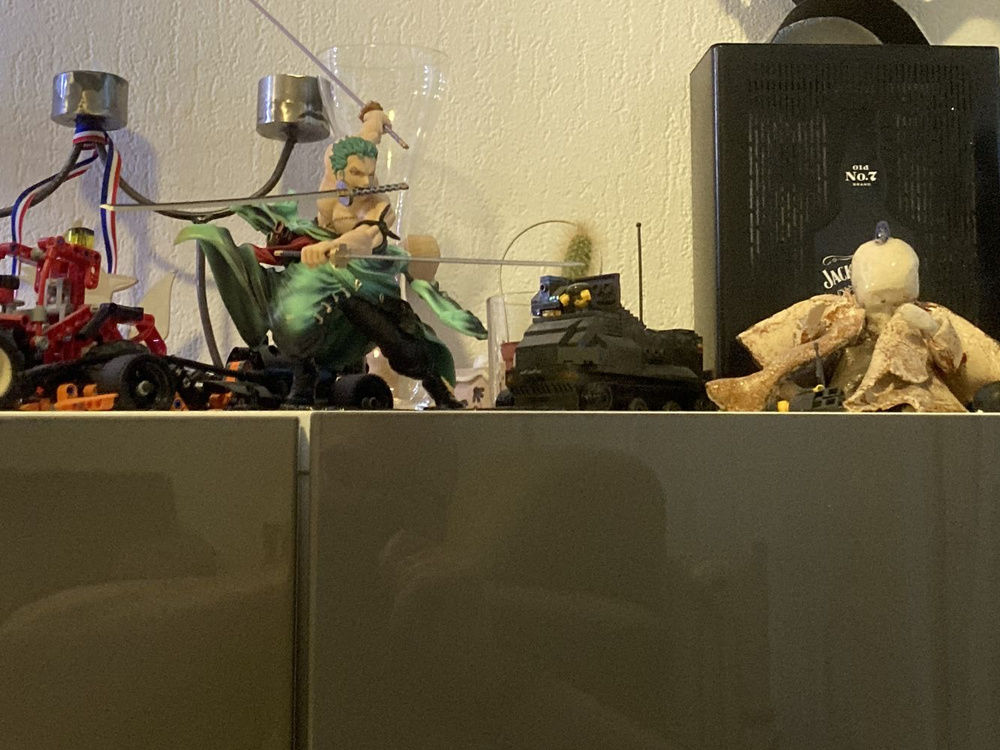 Customer photo review of Roronoa Zoro Santoryu - Action Figure