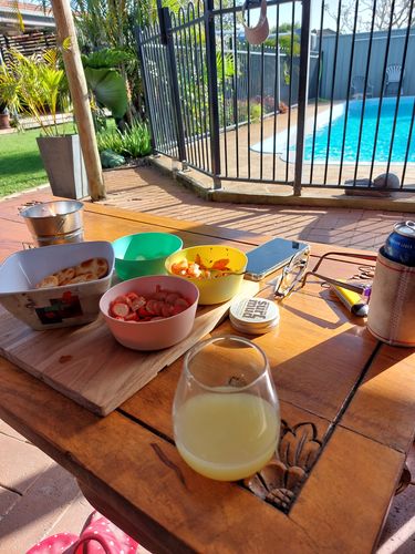 Customer photo review of Piña Colada Cocktail Mix