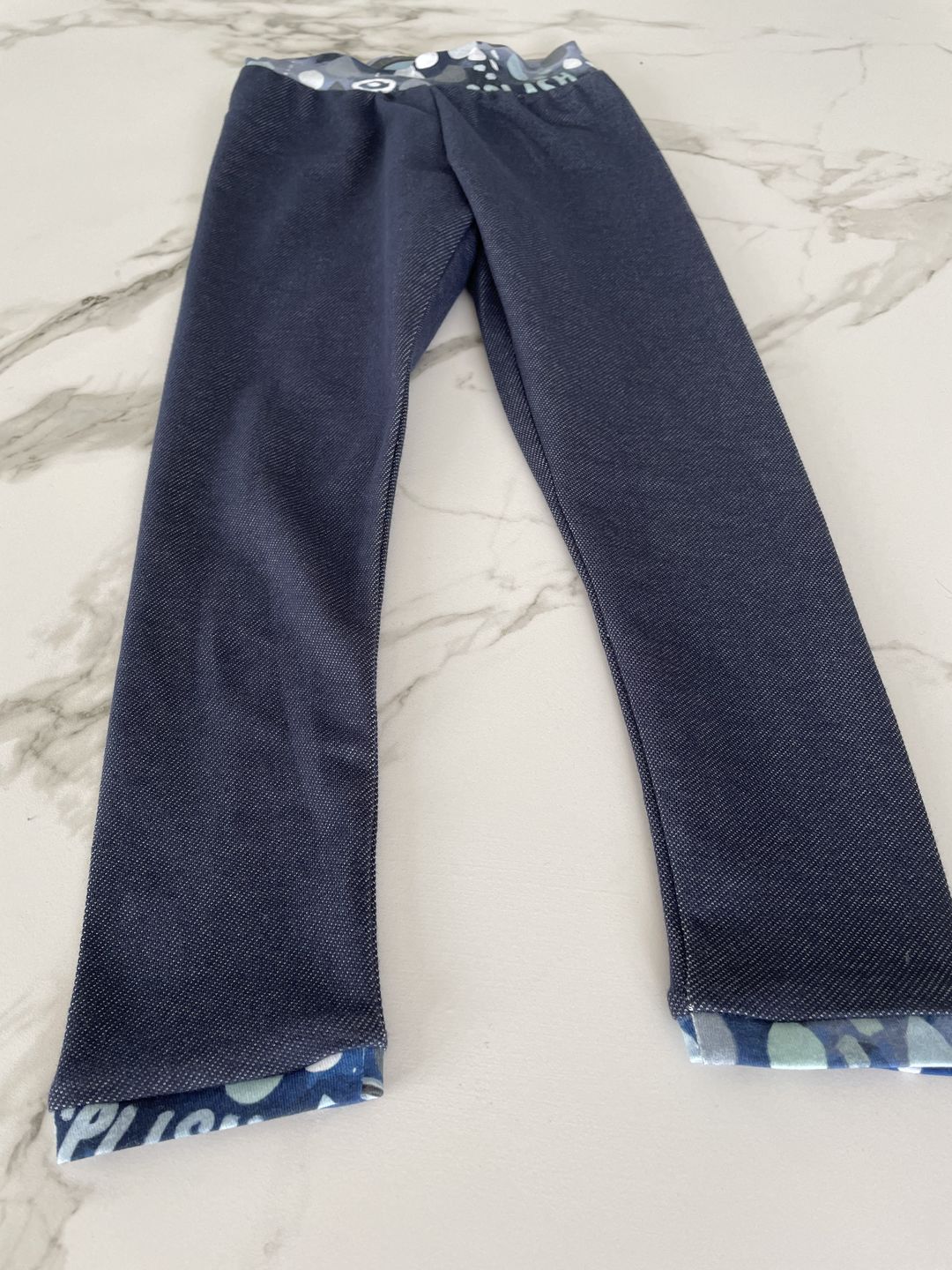 Customer photo review of Denim Jersey Jegging Fabric