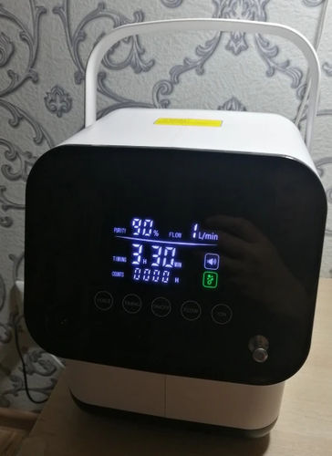 Customer photo review of Portable Oxygen Concentrator w/ Atomization Function