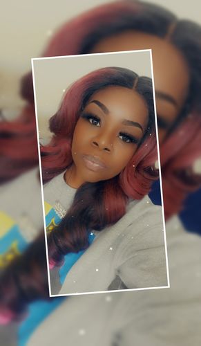 Customer photo review of Outre Perfect Hairline 13x6 Fully Hand-Tied Lace Front Wig Julianne 24"