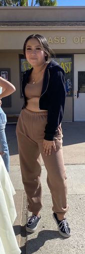 Customer photo review of Kim Jogger Set (MOCHA)