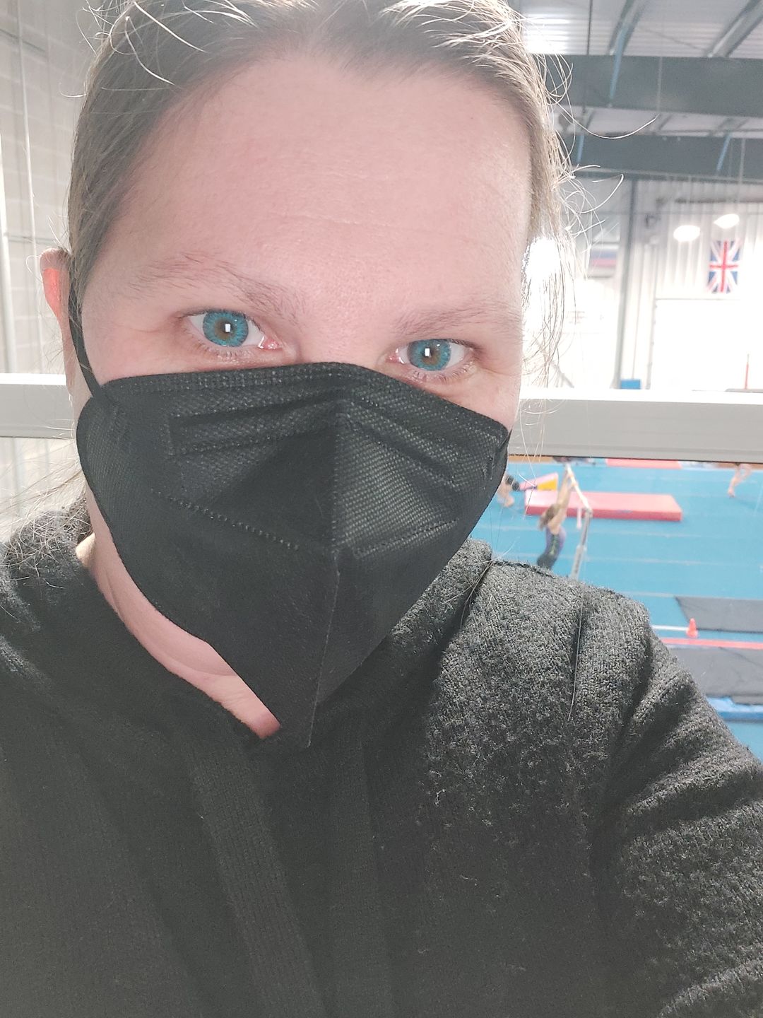 Customer photo review of KN95 Respirator Face Mask Individually Sealed by PPE Supply (Cone Shape)