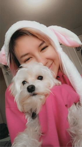 Customer photo review of Bunny Ears Hat