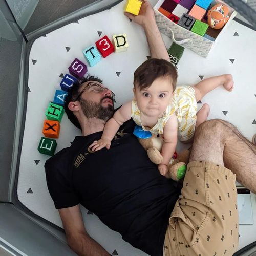 Customer photo review of Pop N' Go® Playpen