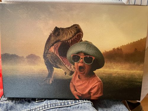 Customer photo review of Scary Dino